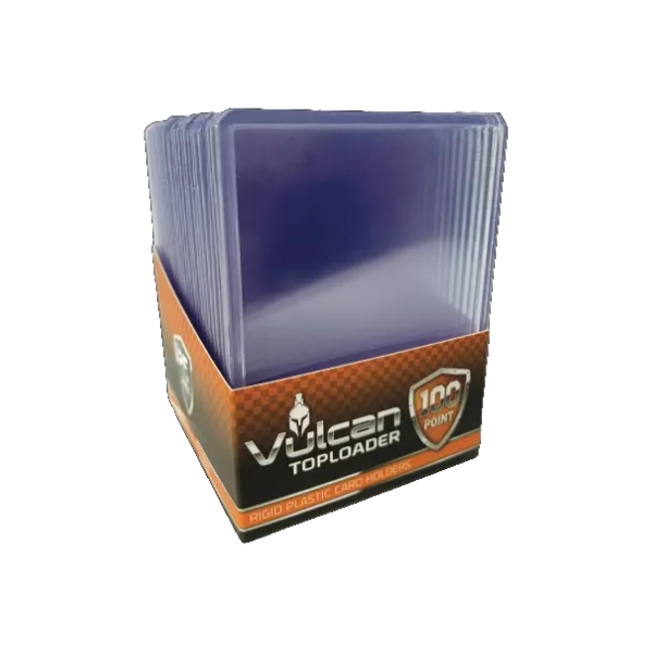 100 pt. 3x4 Thick Topload Card Holder (25 count) - Vulcan