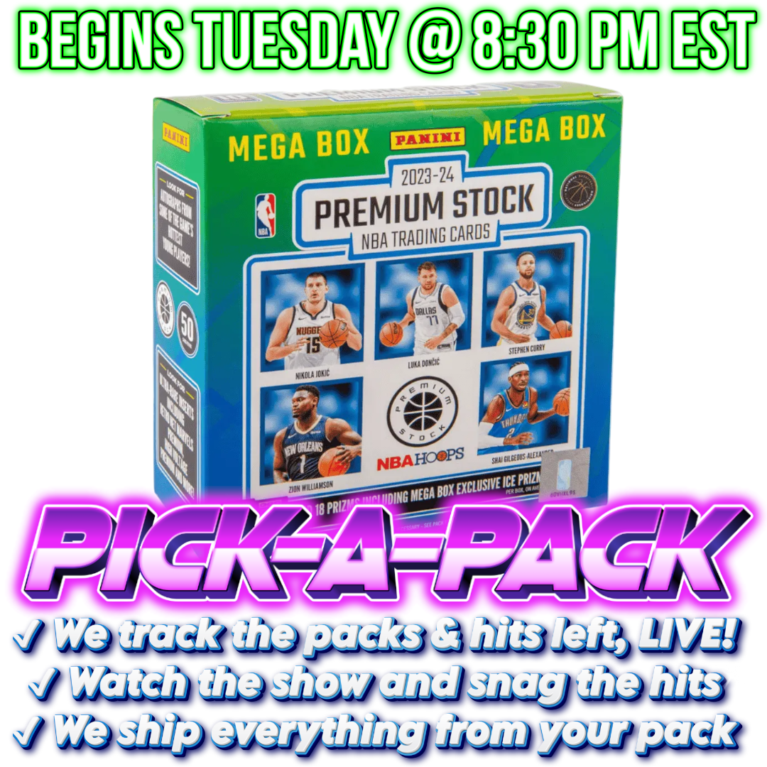 2023/24 Premium Stock Basketball Mega Pick-A-Pack - Box #01