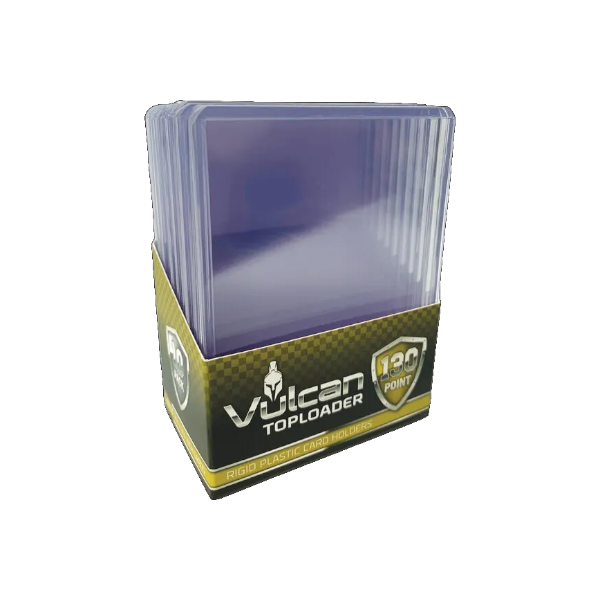 130 pt. 3x4 Thick Topload Card Holder (10 count) - Vulcan