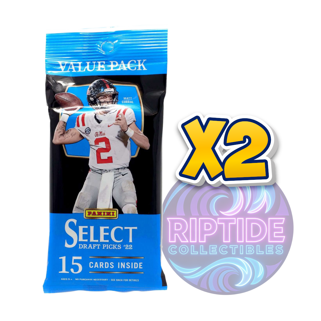 2022 Select Draft Picks Football Fat Pack (2 packs)