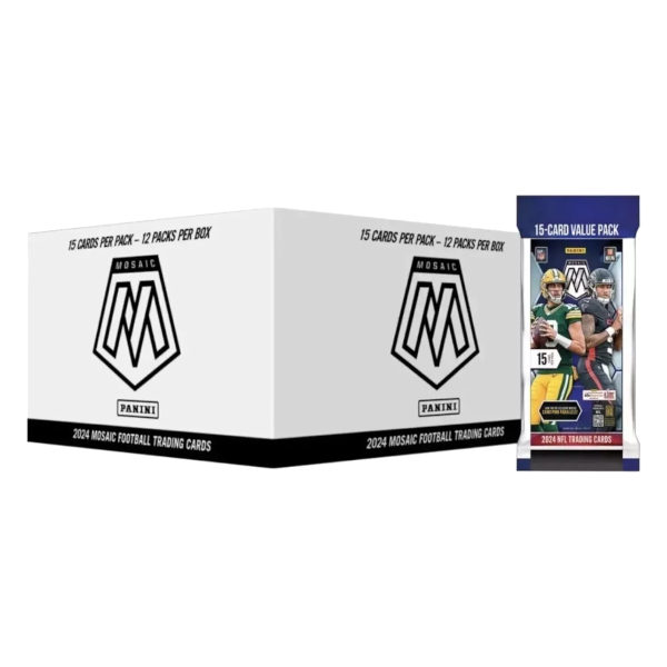 2024 Mosaic Football Fat Pack Box (12 Packs)