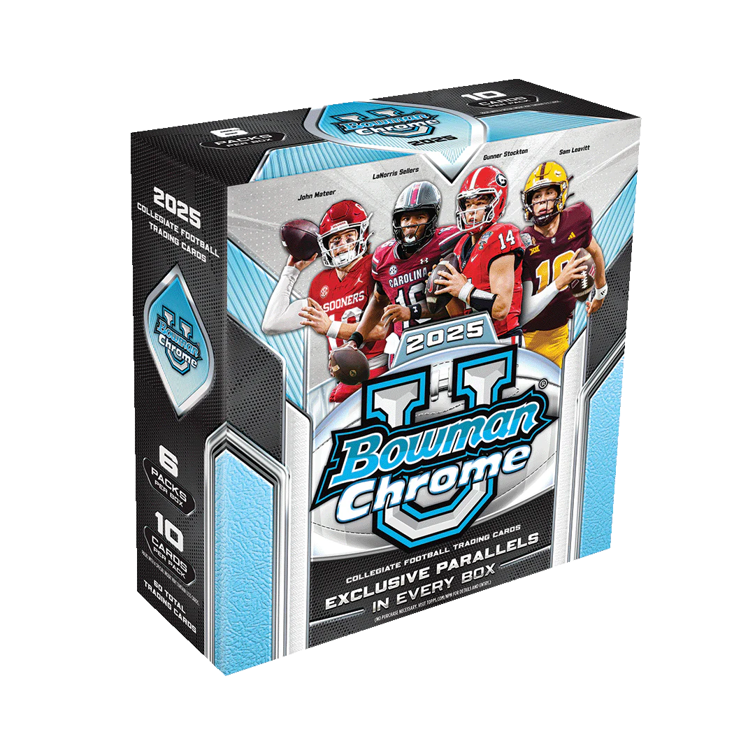 2025 Bowman University Chrome Football Mega Box