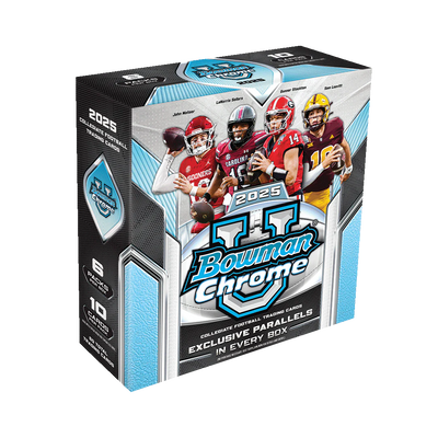 2025 Bowman University Chrome Football Mega Box