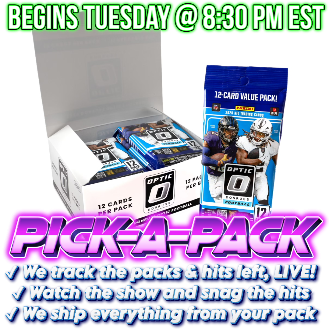 2025 Optic Football Fat Pick-A-Pack - BOX #01