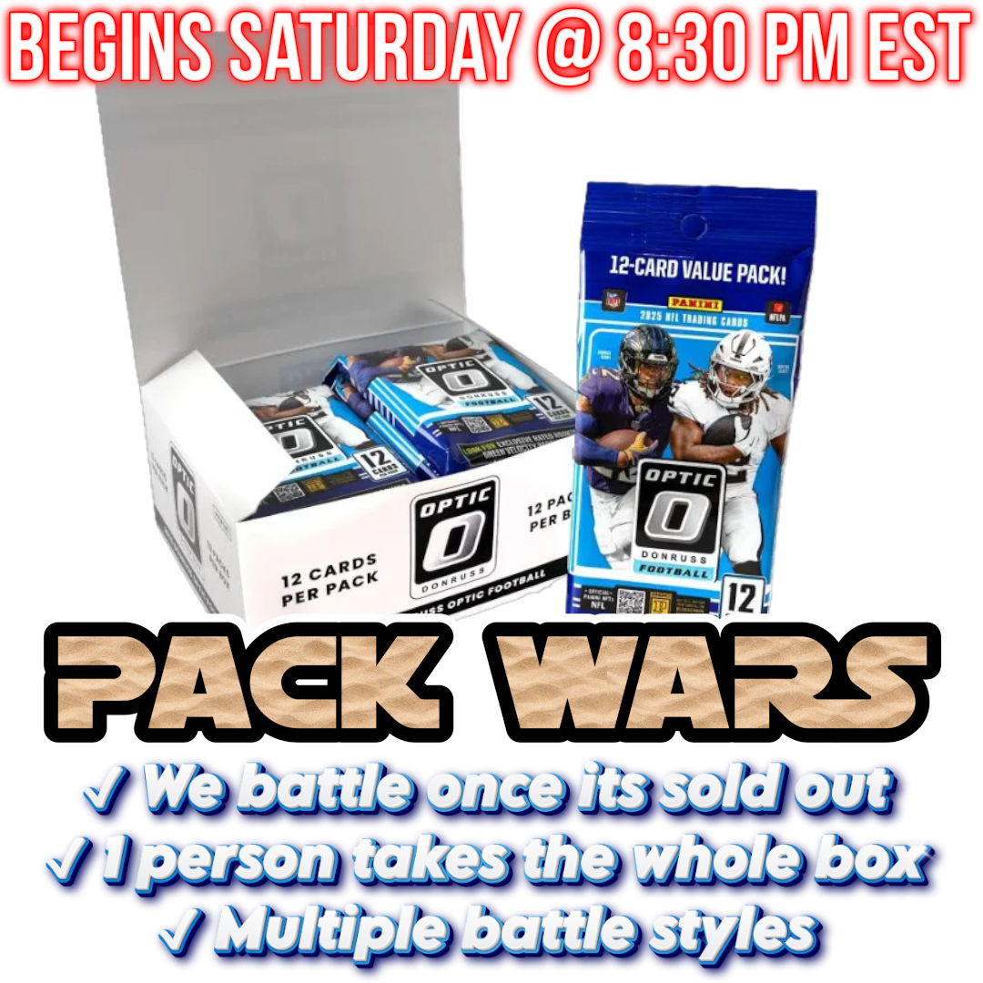 2025 Optic Football Fat Pack Box - WAR #198