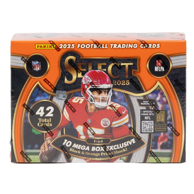 2025 Panini Select Football Mega Hobby Box