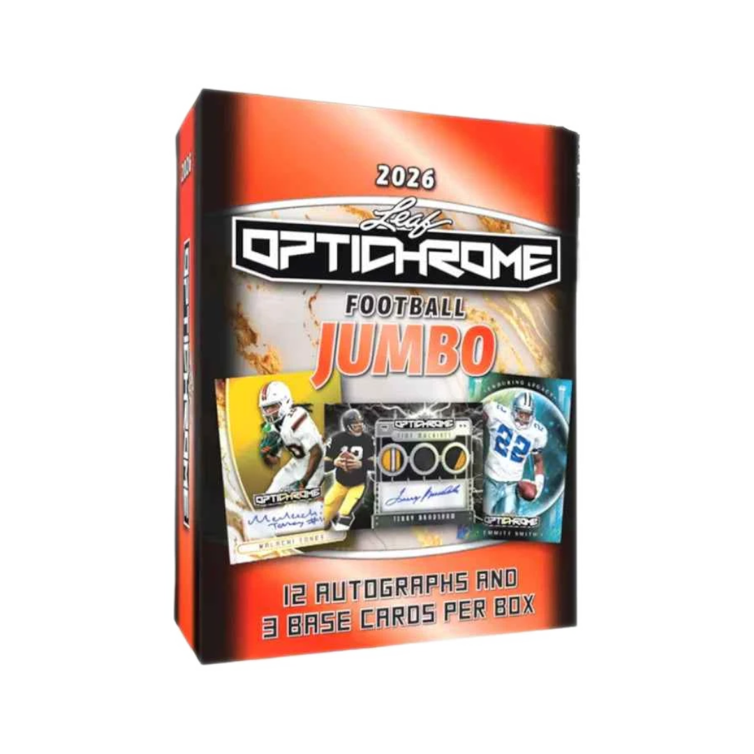 2026 Leaf Optichrome Football Jumbo Hobby Box