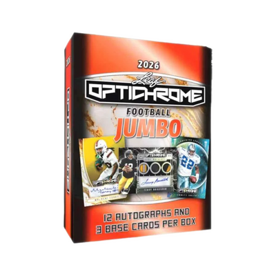 2026 Leaf Optichrome Football Jumbo Hobby Box
