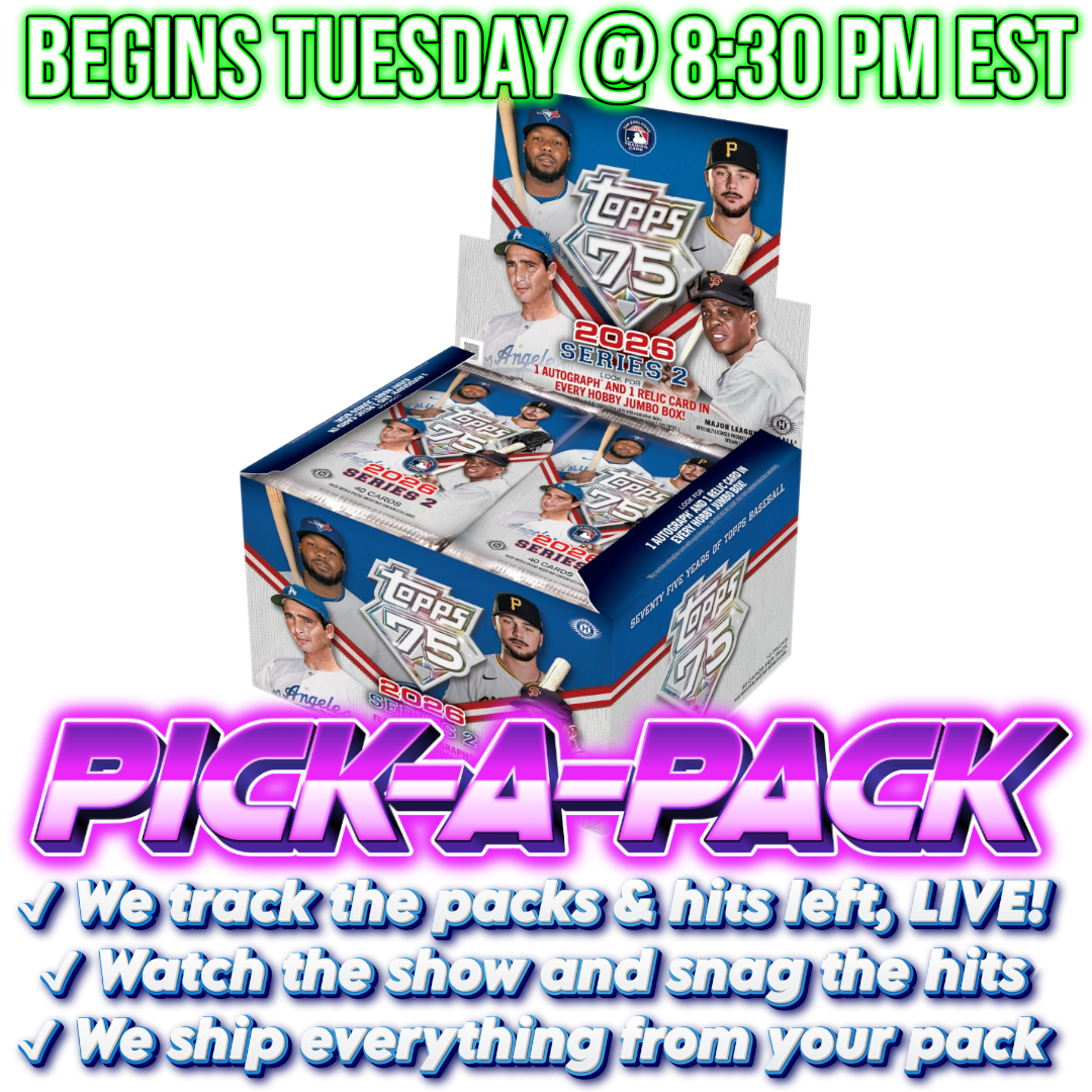 2026 Topps Series 2 Baseball Jumbo Pick-A-Pack - BOX #01