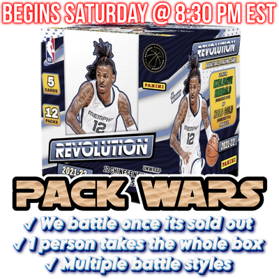2021/22 Revolution Basketball Chinese New Year Hobby Box - WAR #204