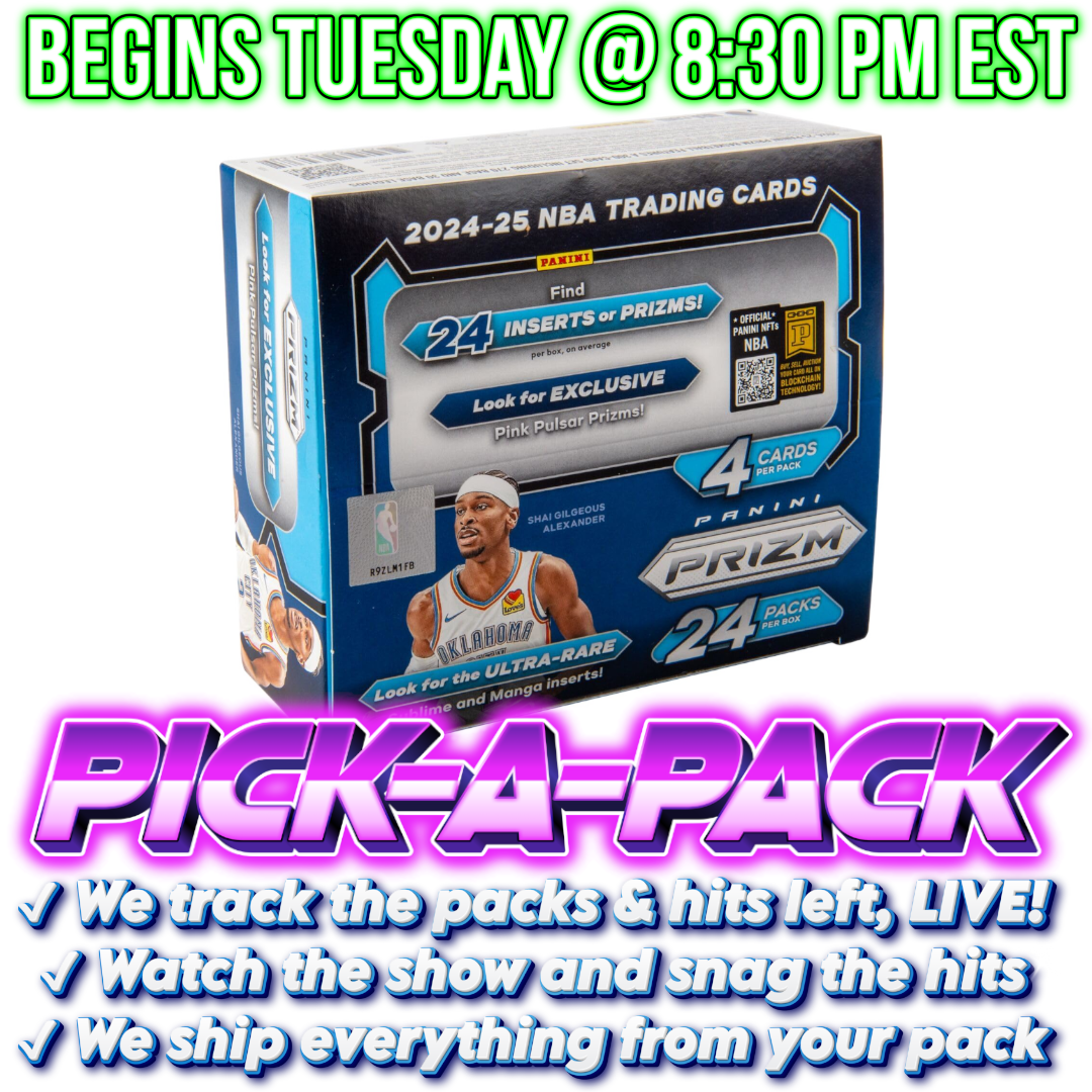 2024/25 Prizm Basketball Retail Pick-A-Pack - BOX #01