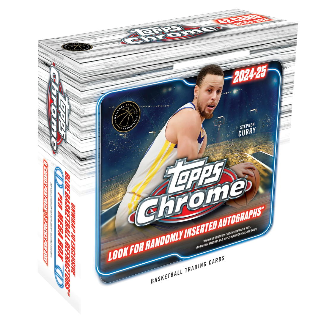 2024/25 Topps Chrome Basketball Mega Box