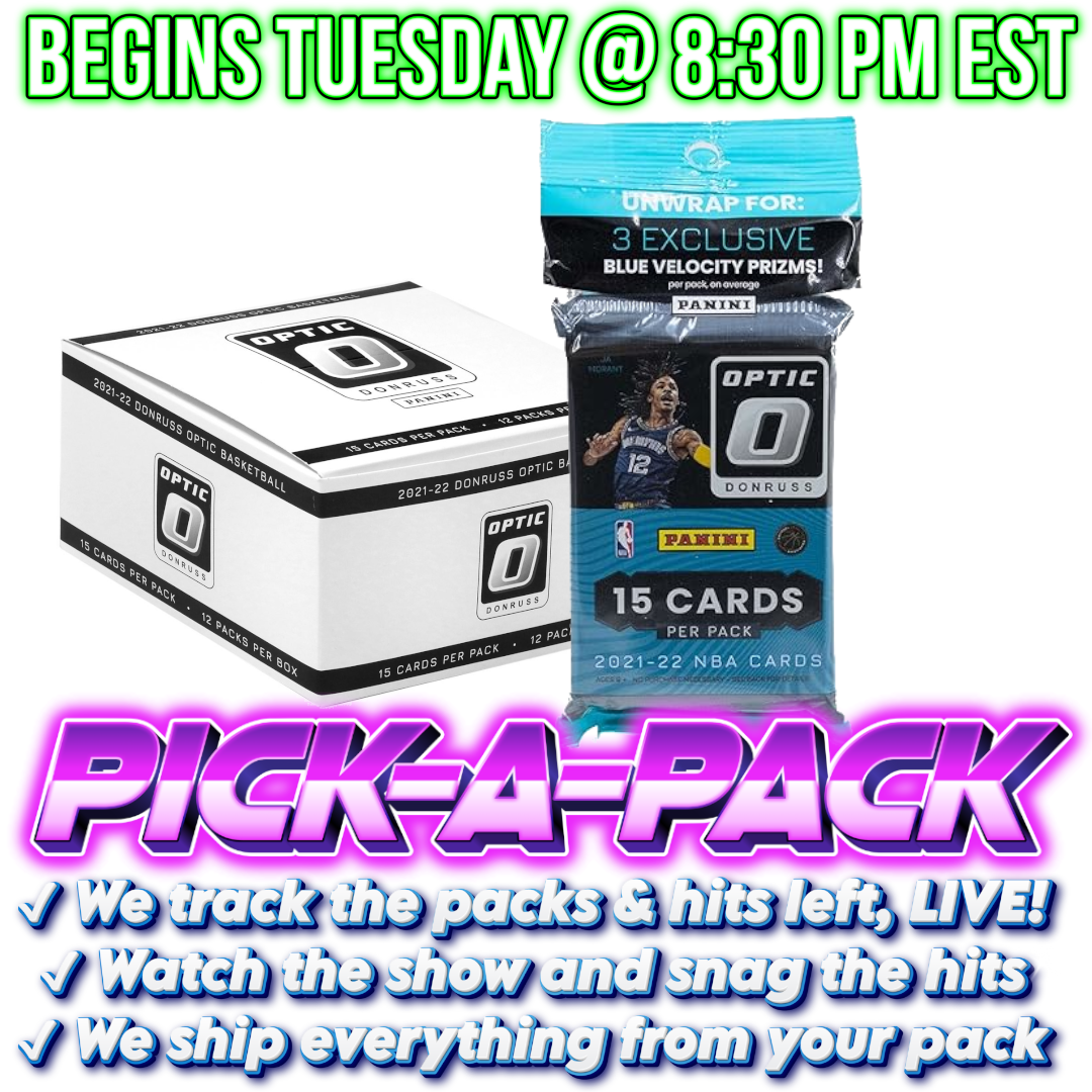 2021/22 Optic Basketball Fat Pick-A-Pack - BOX #01