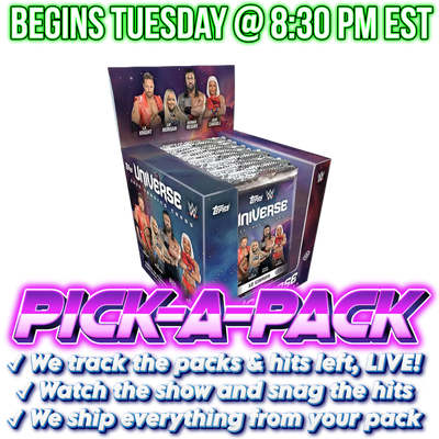 2025 Topps WWE Universe Hobby Pick-A-Pack - Box #10