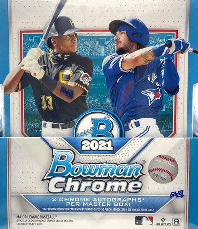 2021 Bowman Chrome Baseball Hobby Box