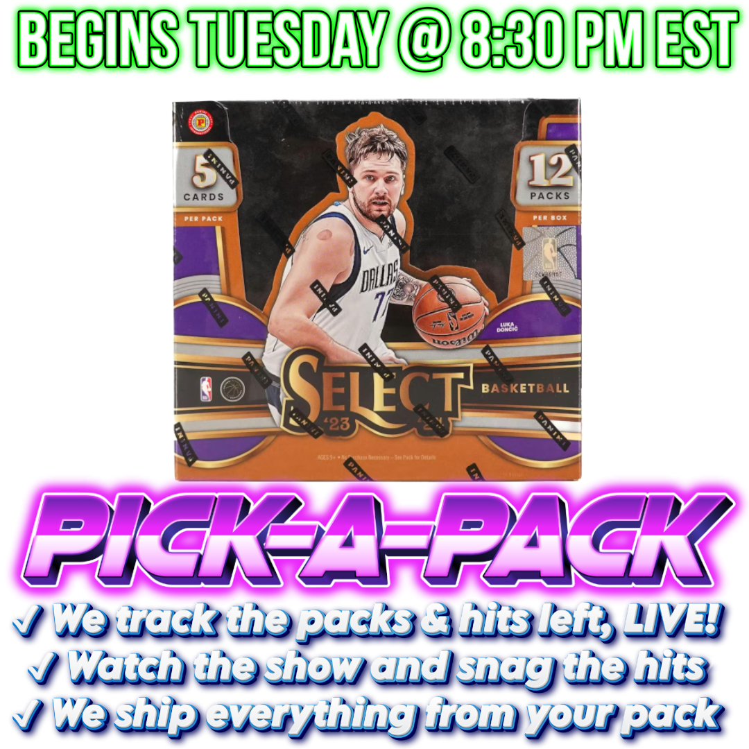 2023/24 Select Basketball International Hobby Pick-A-Pack - BOX #01