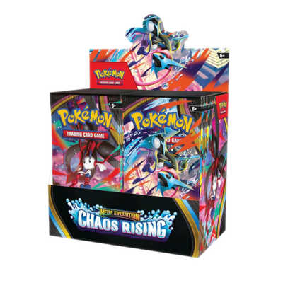 Pokemon TCG - Mega Evolution - Chaos Rising Booster Pick-A-Pack - BOX #01