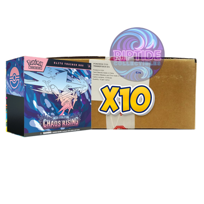 Pokemon TCG - Mega Evolution - Chaos Rising 10-Box Elite Trainer Case
