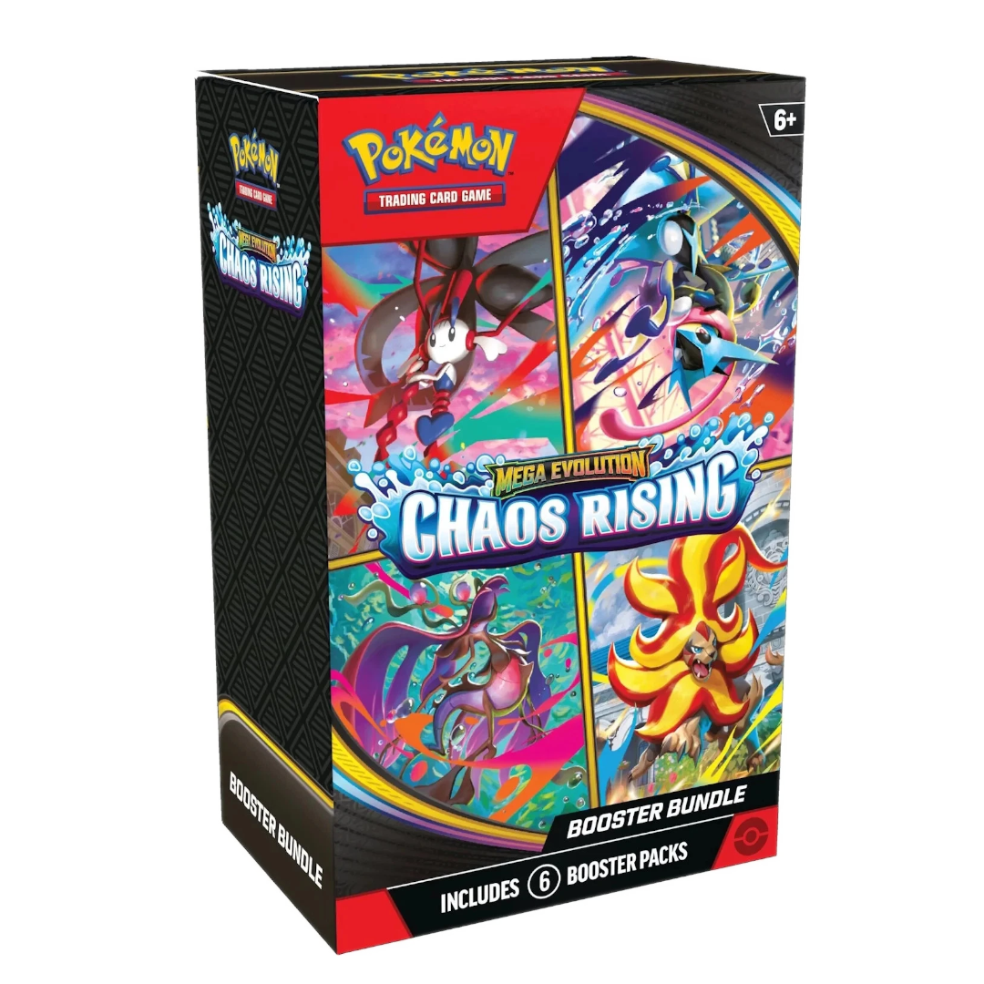 Pokemon TCG - Mega Evolution - Chaos Rising Booster Bundle Pick-A-Pack - BOX #01