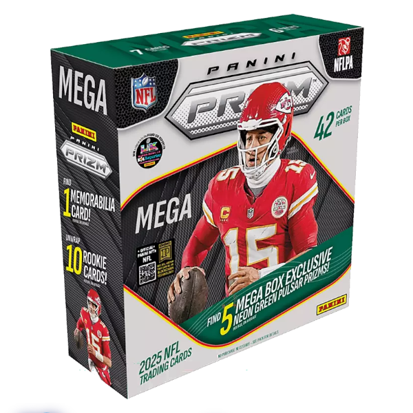 2025 Prizm Football Mega Box