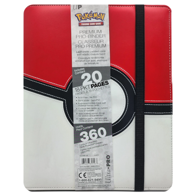 Pokemon TCG - Premium Poké Ball Premium 9-Pocket PRO-Binder - Ultra Pro