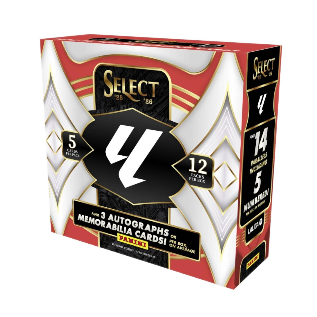 2025/26 Select La Liga Soccer Hobby Pick-A-Pack - Box #01