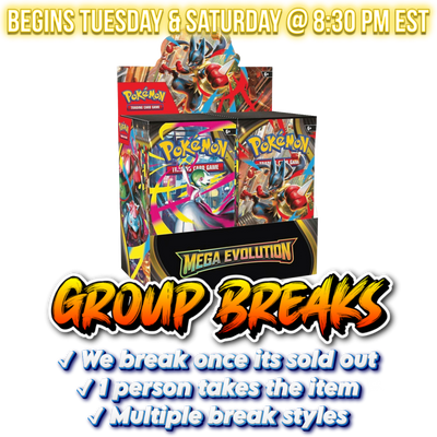 Pokemon TCG - Mega Evolution Booster Box - BREAK #167