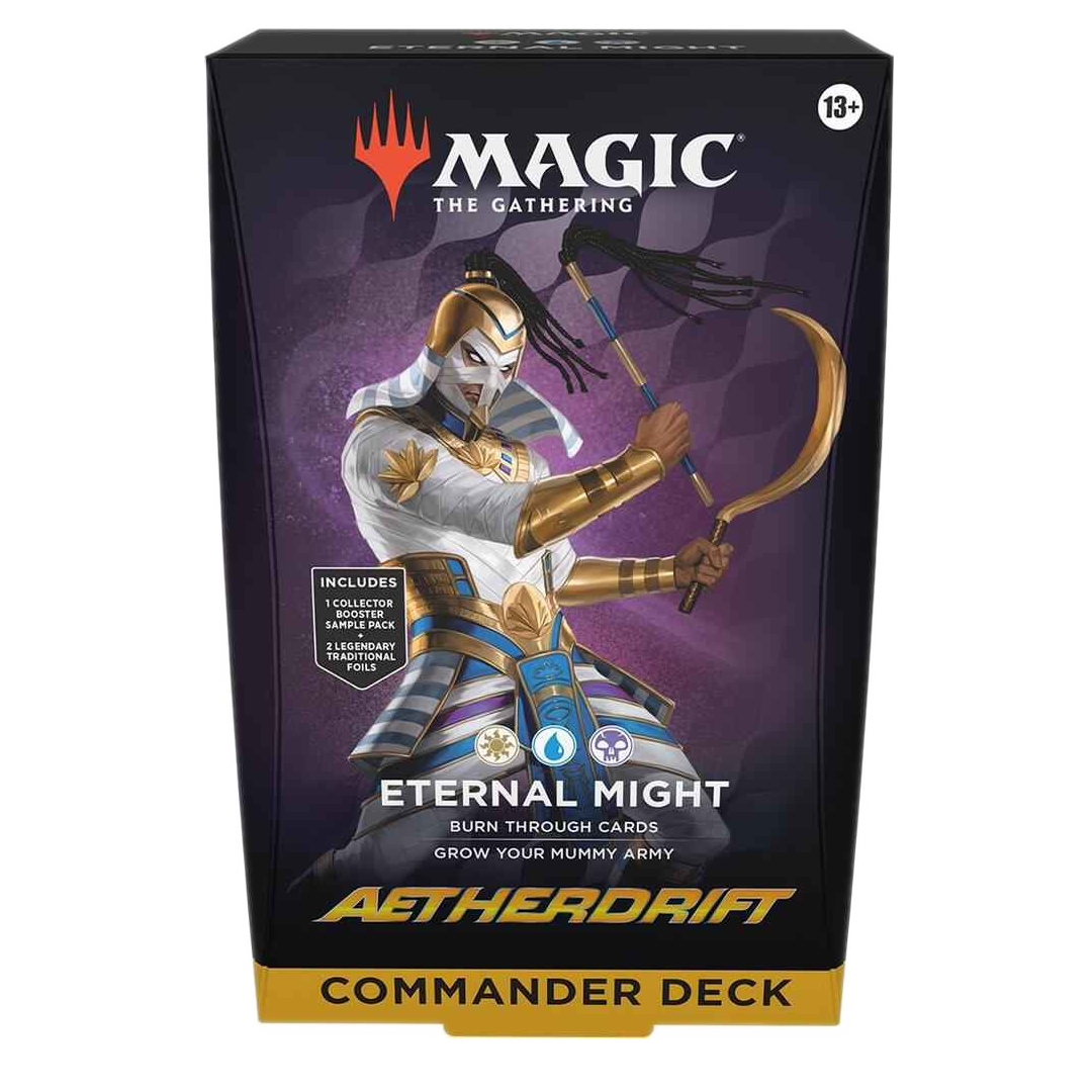 Magic The Gathering - Aetherdrift Commander Deck - Eternal Might