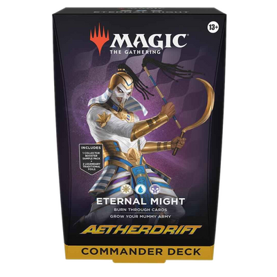 Magic The Gathering - Aetherdrift Commander Deck - Eternal Might