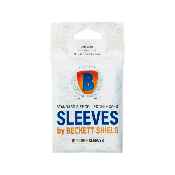 Card Sleeves Standard Size (100 count) - Beckett Shield