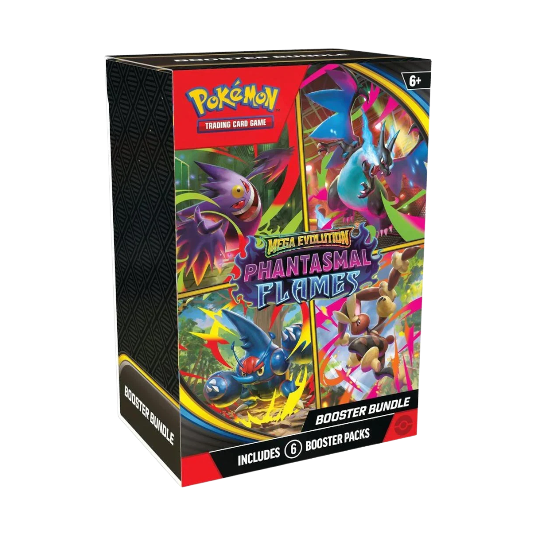 Pokemon TCG - Mega Evolution - Phantasmal Flames Booster Bundle Box