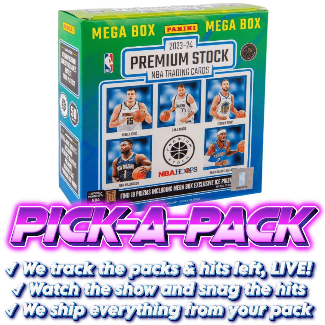 2023/24 Premium Stock Basketball Mega Pick-A-Pack - Box #01
