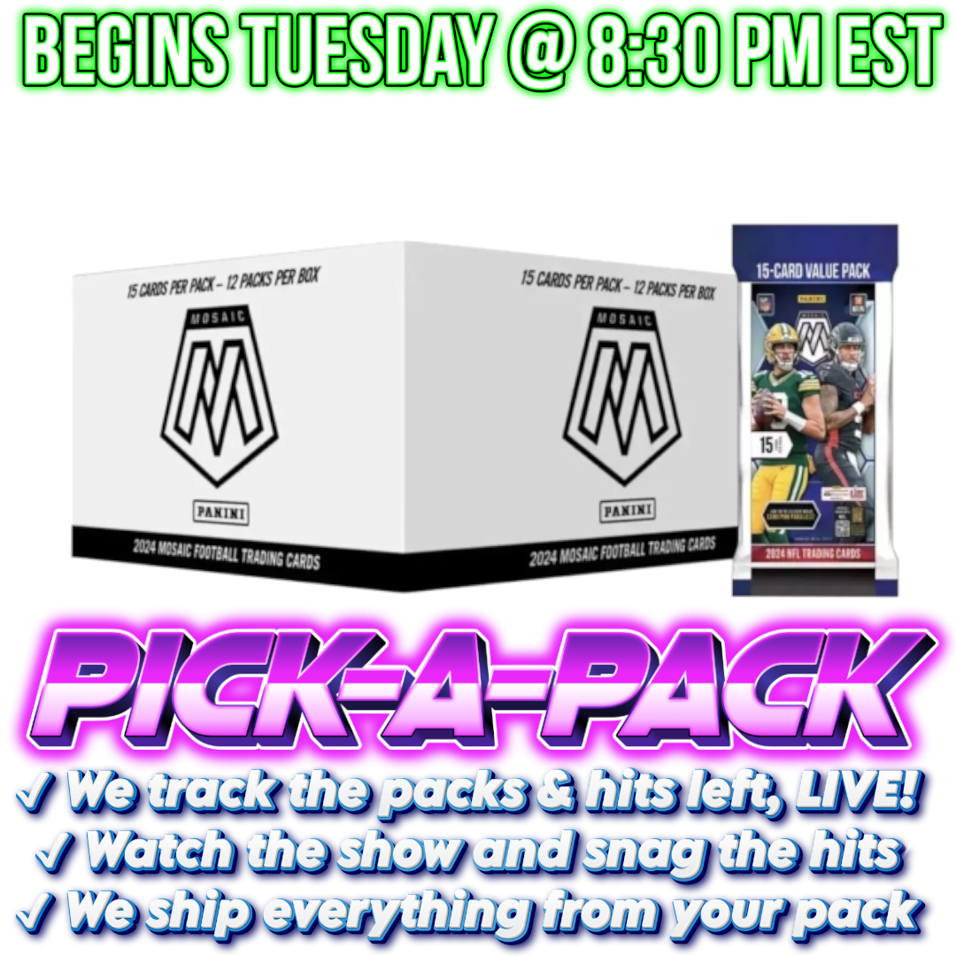 2024 Mosaic Football Fat Pick-A-Pack - Box #01