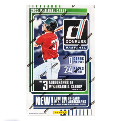 2025 donruss baseball hobby box