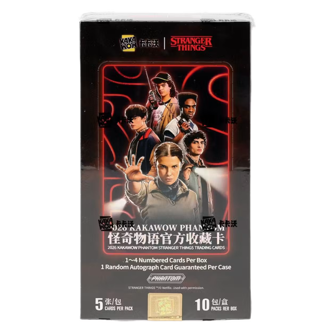 2026 Kakawow Stranger Things Hobby Box