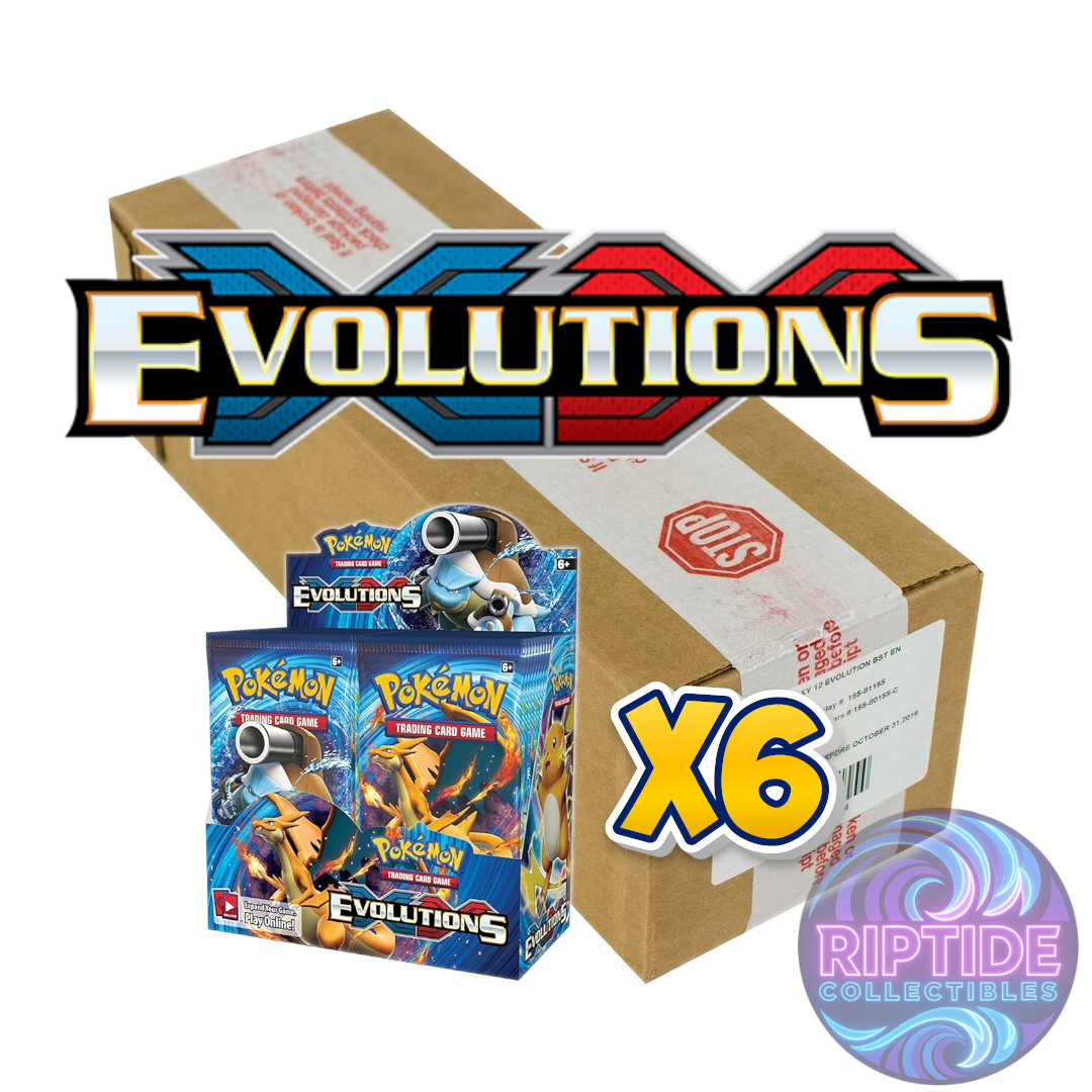 Pokemon TCG - XY - Evolutions 6-Box Booster Case