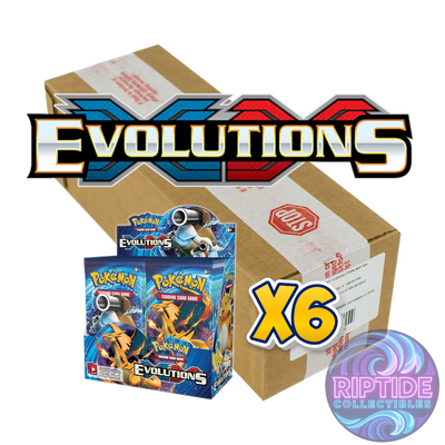 Pokemon TCG - XY - Evolutions 6-Box Booster Case
