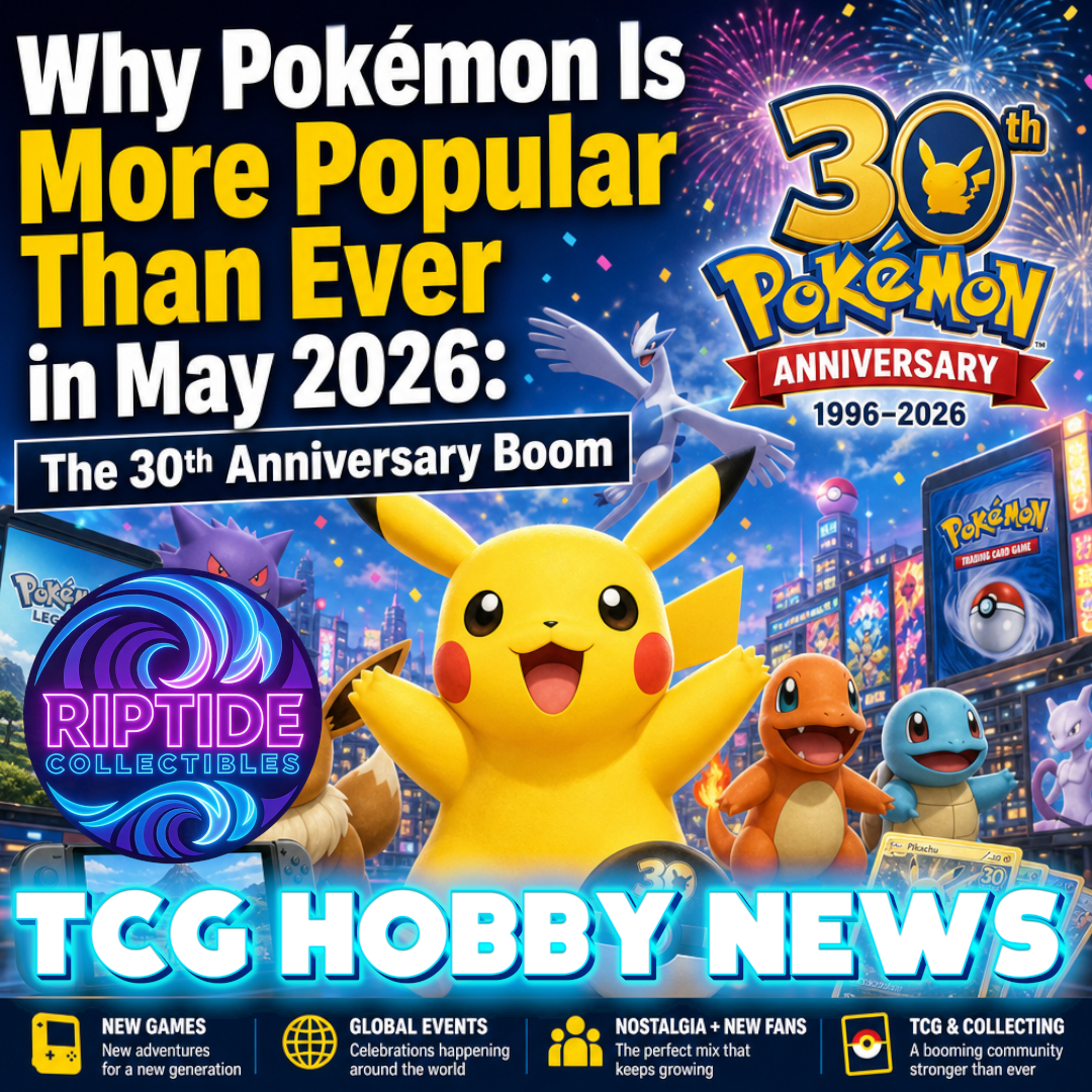 Why Pokémon Is More Popular Than Ever in May 2026: The 30th Anniversary Boom