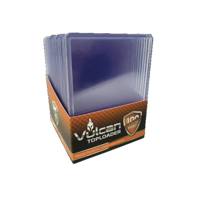 100 pt. 3x4 Thick Topload Card Holder (25 count) - Vulcan