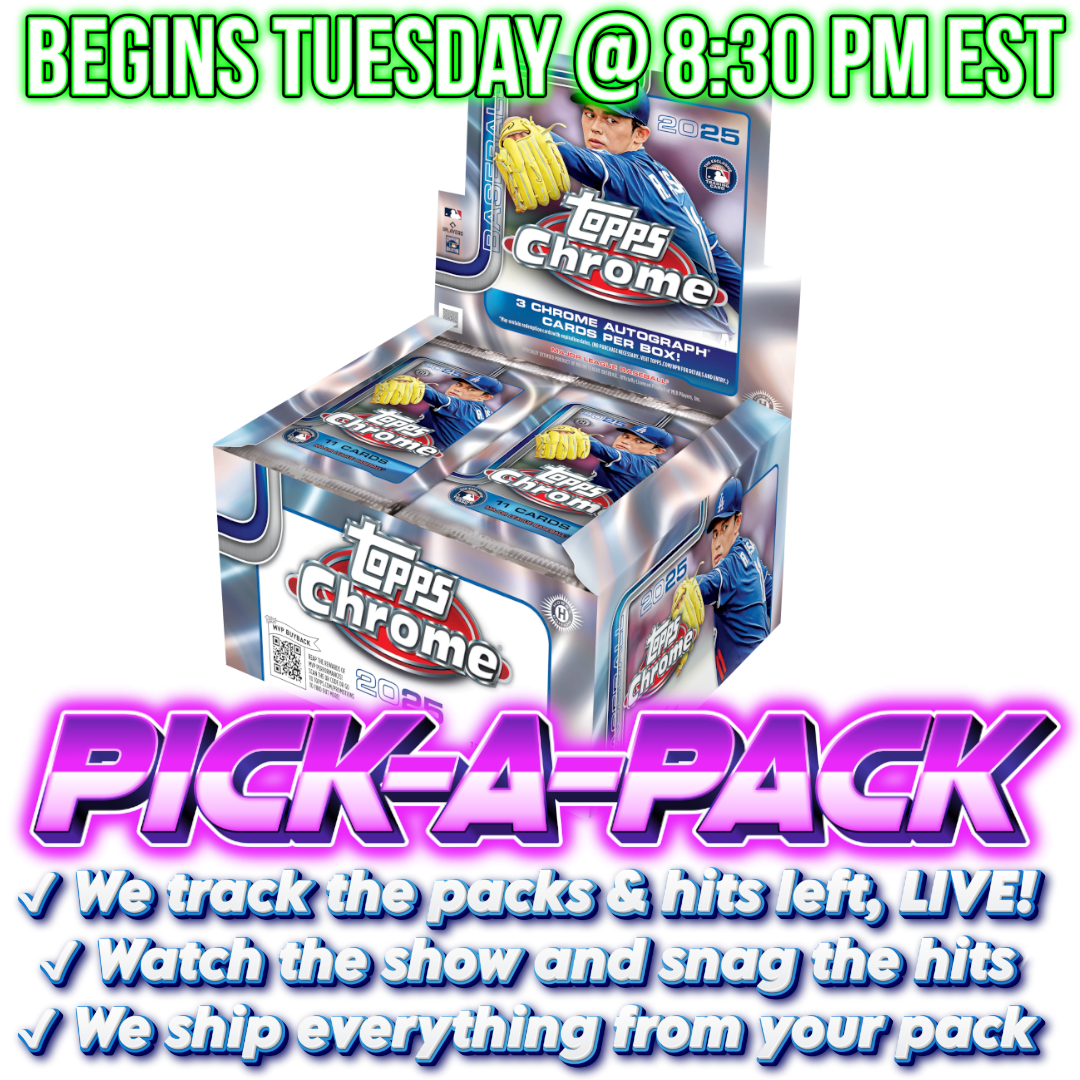 2025 Topps Chrome Baseball Jumbo Pick-A-Pack - Box #02