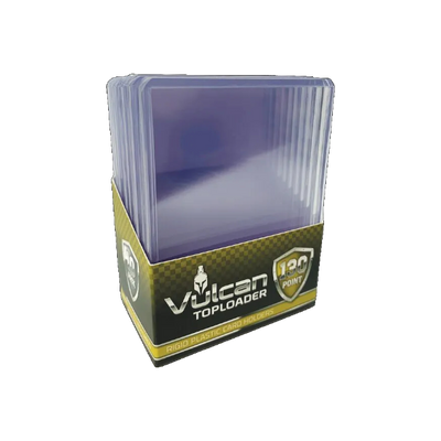 130 pt. 3x4 Thick Topload Card Holder (10 count) - Vulcan