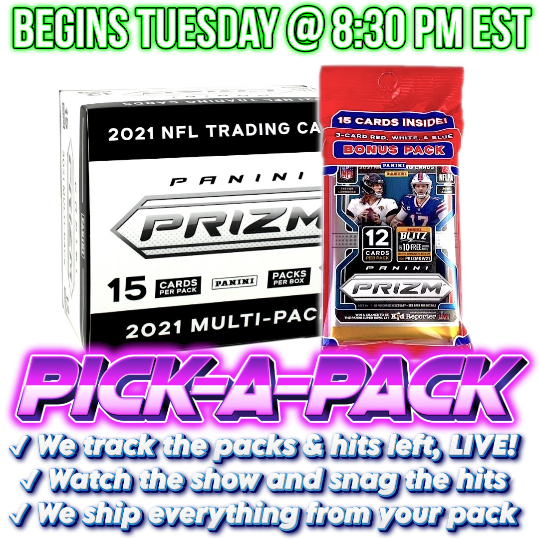 2021 Prizm Football Fat Pick-A-Pack - Box #01