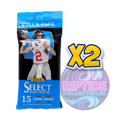 2022 Select Draft Picks Football Fat Pack (2 packs)