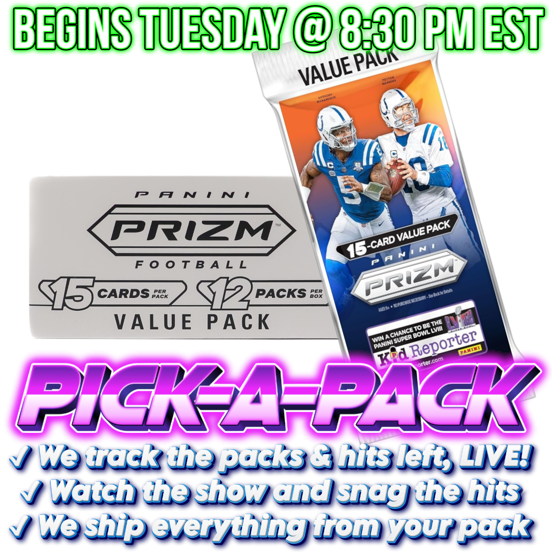 2023 Prizm Football Fat Pick-A-Pack - Box #01