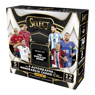 2025/26 Select Road to the World Cup Soccer Hobby Box