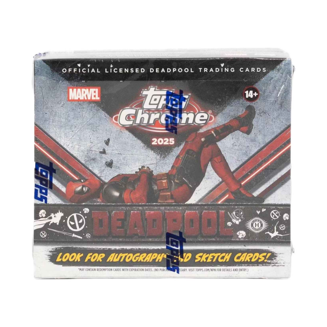 2025 Topps Deadpool Chrome Hobby Box