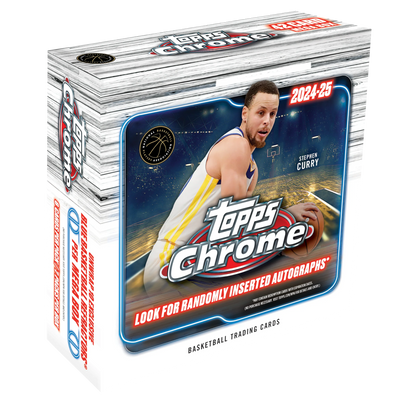 2024/25 Topps Chrome Basketball Mega Box