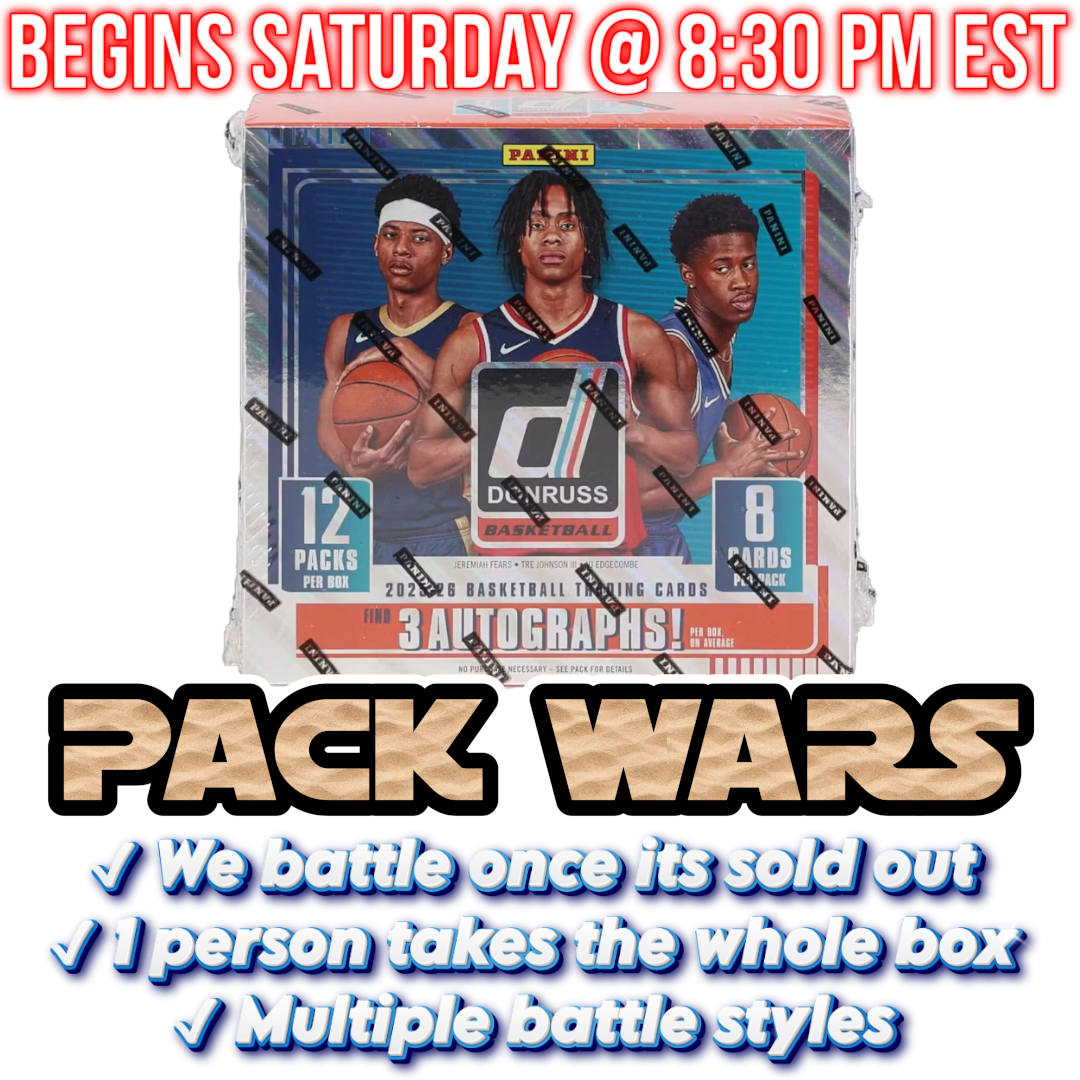 2025/26 Donruss Basketball Hobby Box - WAR #194