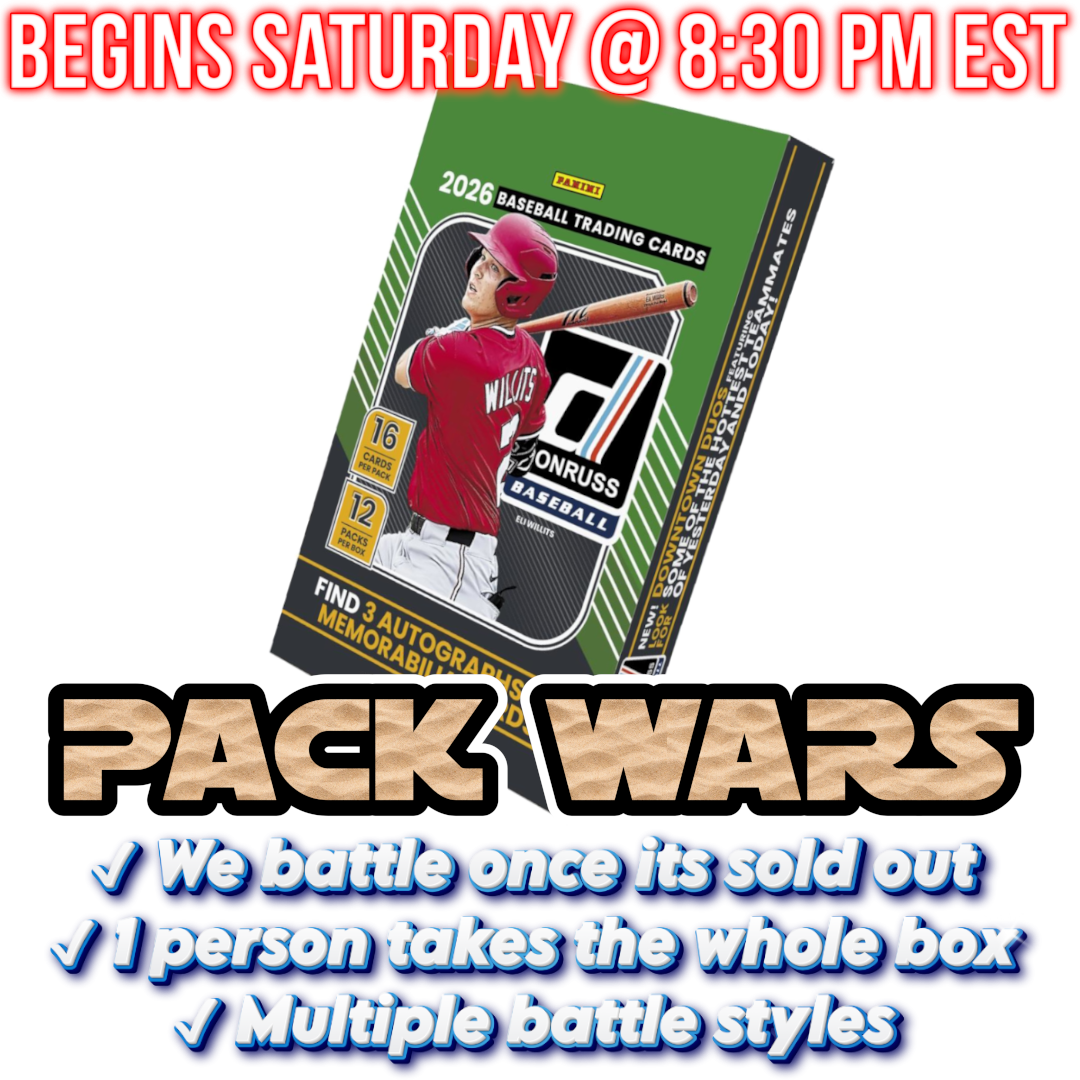 2026 Donruss Baseball Hobby Box - WAR #176