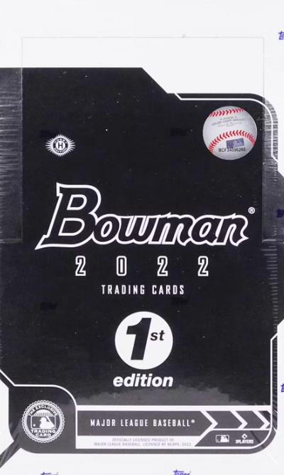 2022 Bowman 1st Edition Baseball Hobby Box